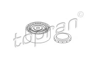 Паразитный / ведущий ролик, поликлиновой ремень TOPRAN купить