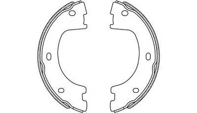 Комплект тормозных колодок ADVANCE OPEN PARTS купить