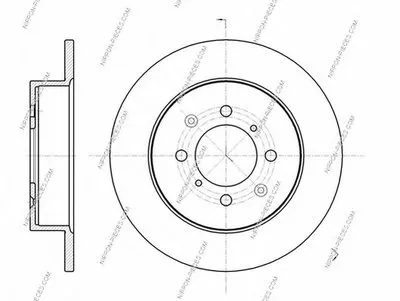 Тормозной диск NPS купить