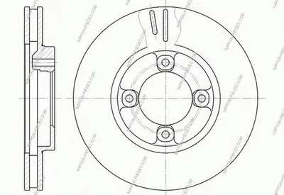 Тормозной диск NPS купить