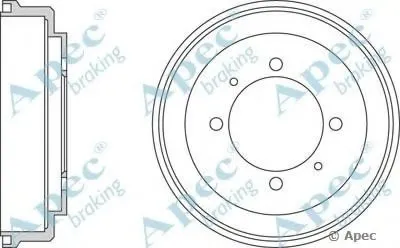 Тормозной барабан APEC braking купить