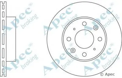 Тормозной диск APEC braking купить