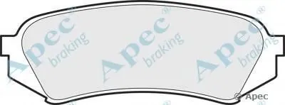 Комплект тормозных колодок, дисковый тормоз APEC braking купить