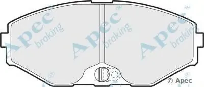 Комплект тормозных колодок, дисковый тормоз APEC braking купить