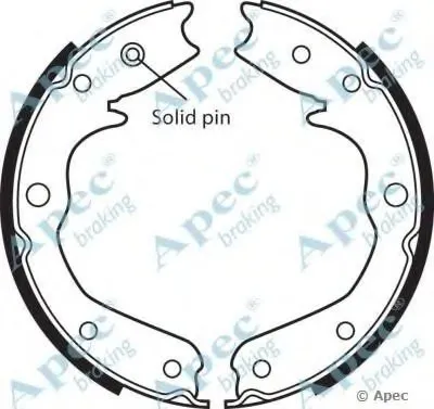 Тормозные колодки APEC braking купить