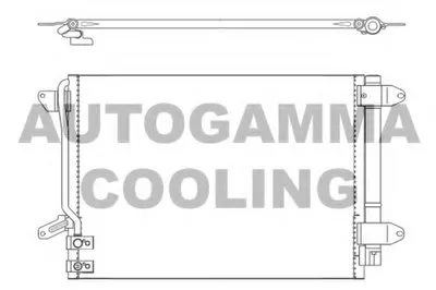 Конденсатор, кондиционер AUTOGAMMA купить