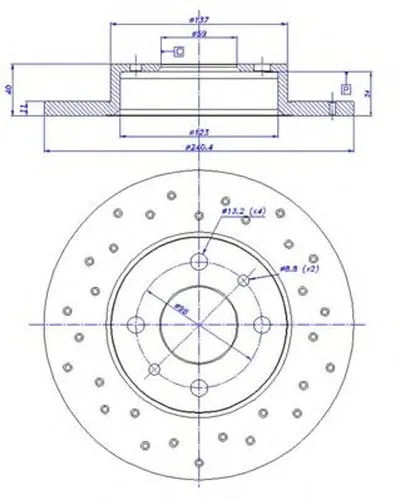 Тормозной диск CAR купить