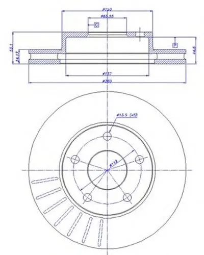 Тормозной диск CAR купить