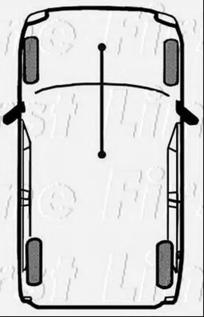 Трос, стояночная тормозная система FIRST LINE купить