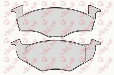 Комплект тормозных колодок, дисковый тормоз VILLAR купить