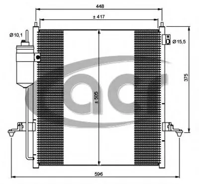 Конденсатор, кондиционер ACR купить