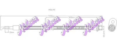 Тормозной шланг BROVEX-NELSON купить