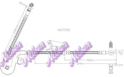 Тормозной шланг BROVEX-NELSON купить