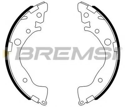Комплект тормозных колодок BREMSI купить