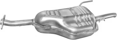 Глушитель выхлопных газов конечный