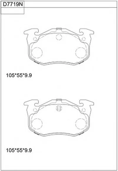 Комплект тормозных колодок, дисковый тормоз ASIMCO купить