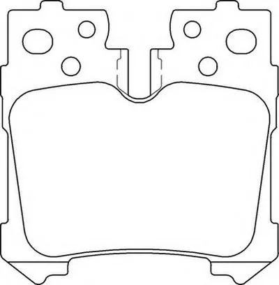 Комплект тормозных колодок, дисковый тормоз MOTAQUIP купить