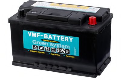 Батарея аккумуляторная VMF 12В 80Ач 670A(EN) R+-VMF-58043-1