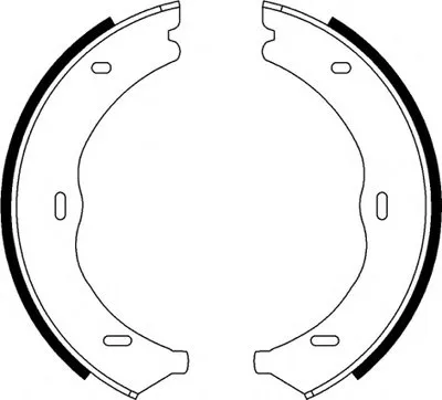 Комплект тормозных колодок, стояночная тормозная система SPIDAN купить