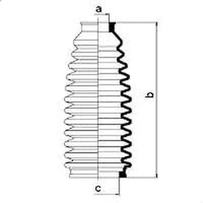Пыльник, рулевое управление SPIDAN купить