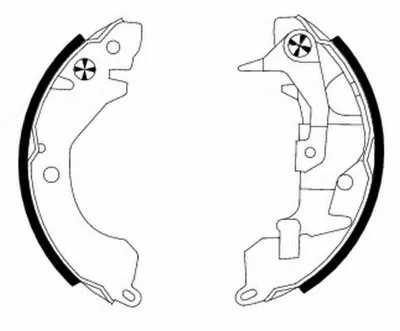 Комплект тормозных колодок HELLA купить