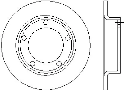 Тормозной диск TEXTAR купить