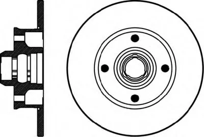 Тормозной диск PRO TEXTAR купить