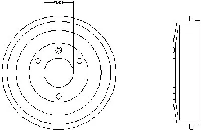Тормозной барабан TEXTAR купить