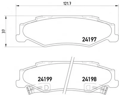 Комплект тормозных колодок, дисковый тормоз HELLA PAGID купить