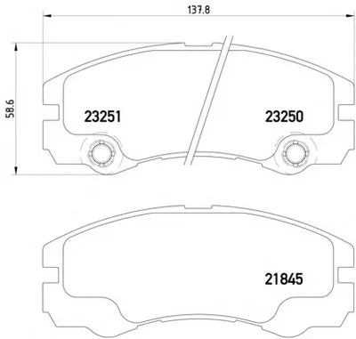 Комплект тормозных колодок, дисковый тормоз HELLA PAGID купить