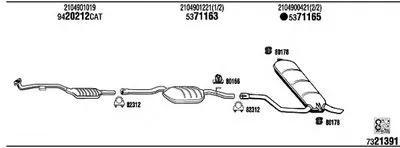 Система выпуска ОГ WALKER купить