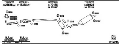 Система выпуска ОГ WALKER купить