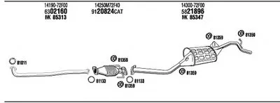 Система выпуска ОГ WALKER купить