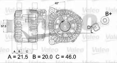 Генератор VALEO купить