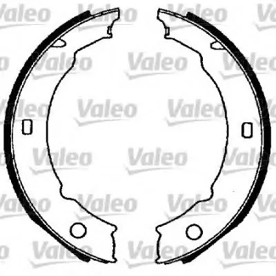 Комплект тормозных колодок, стояночная тормозная система VALEO купить
