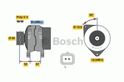 Генератор BOSCH купить