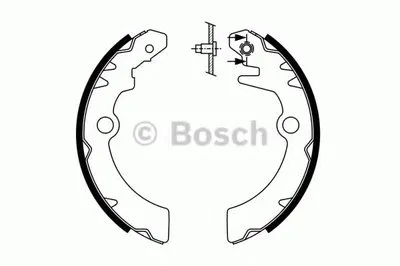 Комплект тормозных колодок BOSCH купить