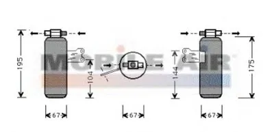 Осушитель, кондиционер VAN WEZEL купить