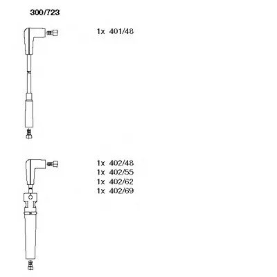 Комплект проводов зажигания BREMI купить