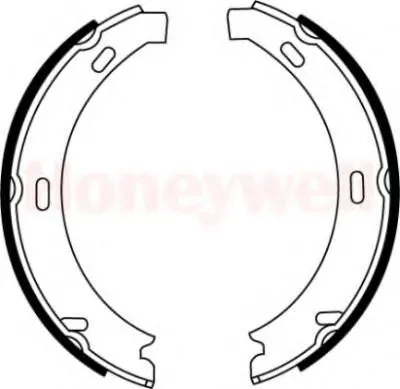Комплект тормозных колодок, стояночная тормозная система JURID купить