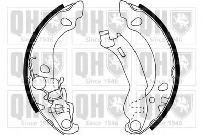 Комплект тормозных колодок QUINTON HAZELL купить