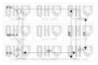 Радиатор, охлаждение двигателя QUINTON HAZELL купить