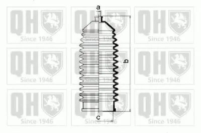 Комплект пылника, рулевое управление QUINTON HAZELL купить