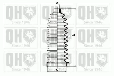 Комплект пылника, рулевое управление QUINTON HAZELL купить