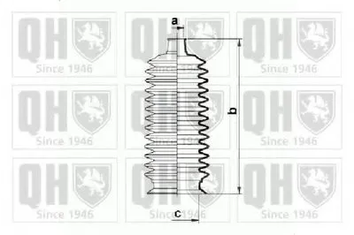 Комплект пылника, рулевое управление QUINTON HAZELL купить