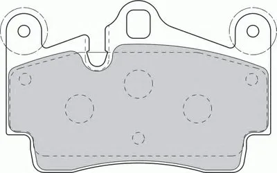 Комплект тормозных колодок, дисковый тормоз PREMIER FERODO купить