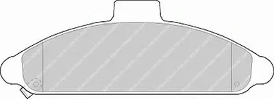 Комплект тормозных колодок, дисковый тормоз PREMIER FERODO купить