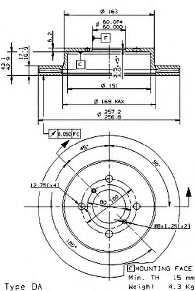 Тормозной диск AP купить
