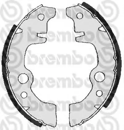 Комплект тормозных колодок BREMBO купить