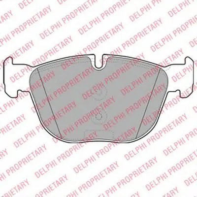 Комплект тормозных колодок, дисковый тормоз DELPHI купить